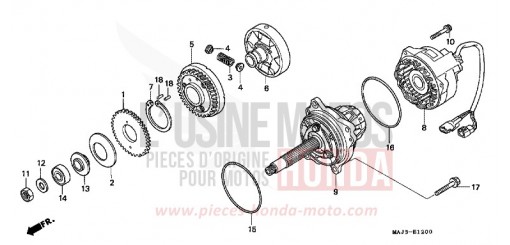 GENERATRICE (ST1100S/AS) ST1100AS de 1995